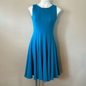 Blue Calvin Klein dress